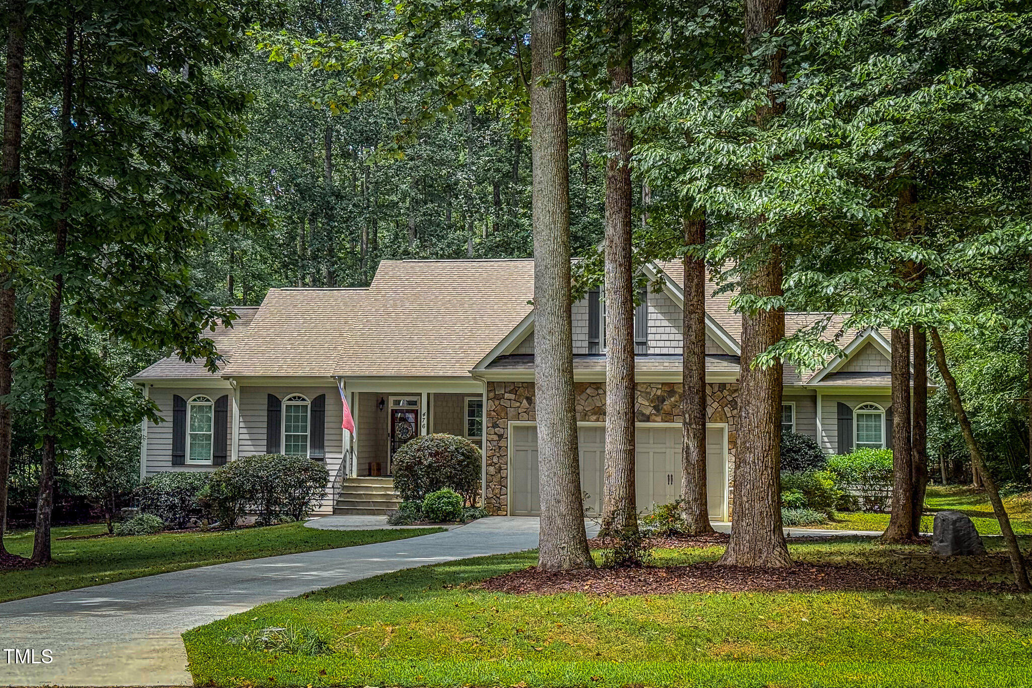 476 North Old Lantern Road Timberlake, NC 27583 - Photo 47 of 50 a front view of a house with a yard