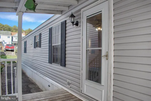 a view of a house with a door