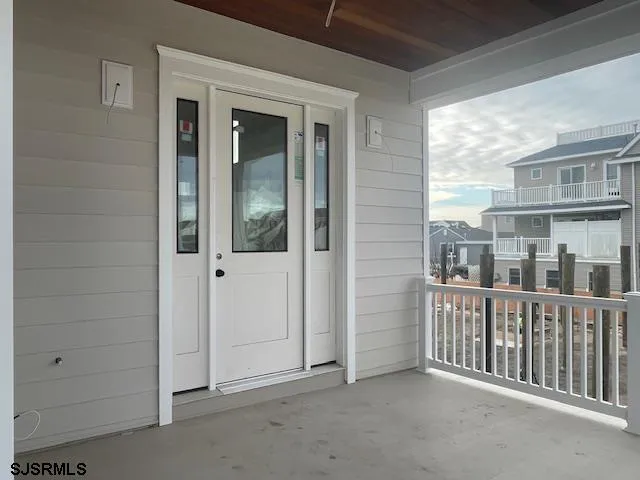 a view of balcony with small space