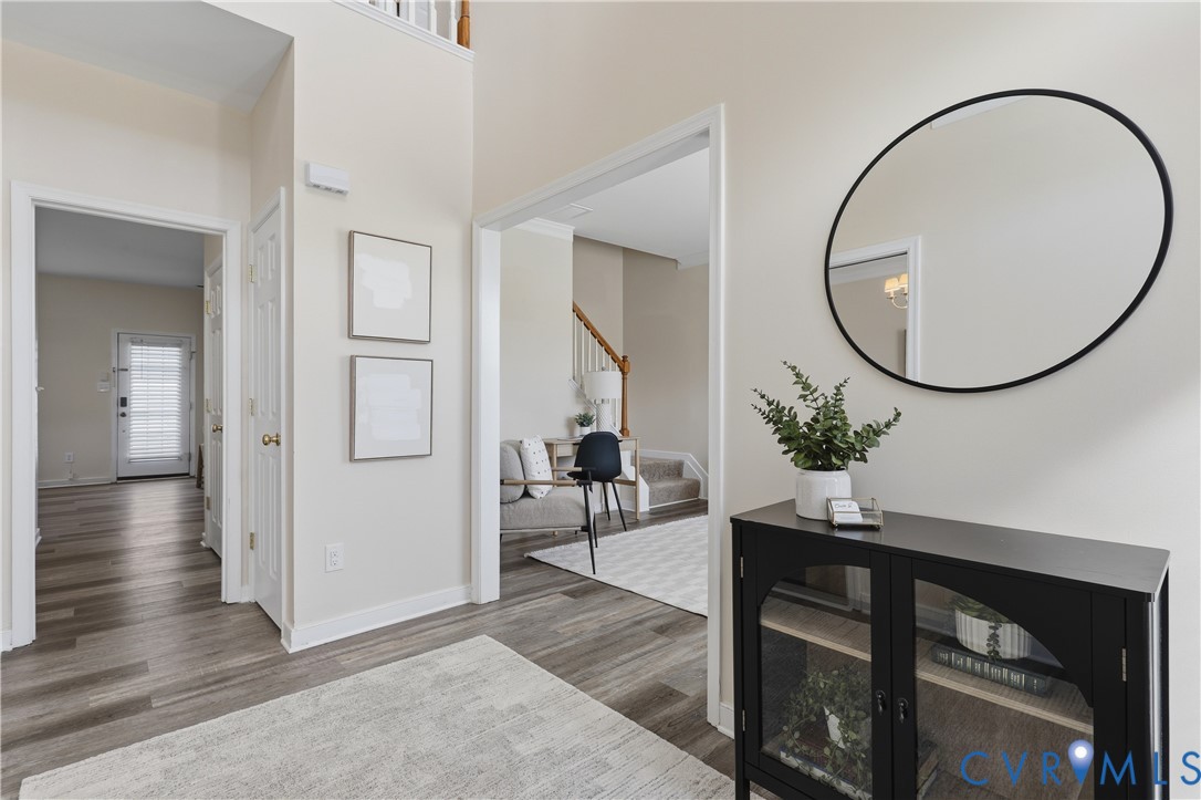 5101 Kenmare Loop Richmond, VA 23234 - Photo 2 of 43 Entry with 9 ft. ceilings, LVP floors, open to abo