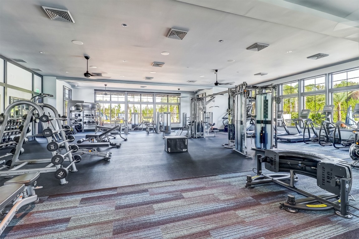75251 White Rabbit Avenue Yulee, FL 32097 - Photo 55 of 83 a view of a room with gym equipment
