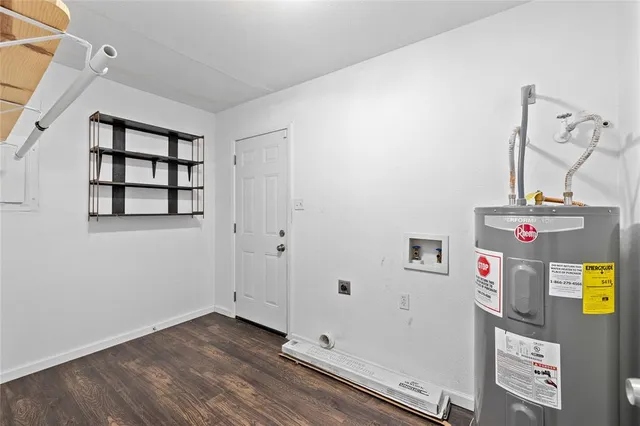 a view of kitchen with furniture and wooden floor