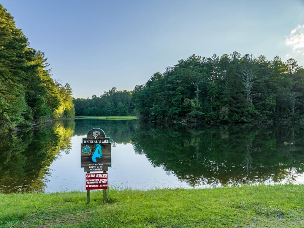 114 Hunter Hill Way Ellijay, GA 30540 - Photo 38 of 41 a sign that is sitting on a lush green field