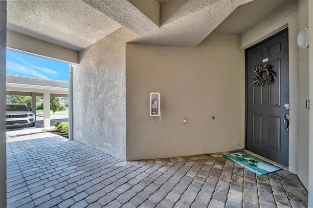 a view of an entryway