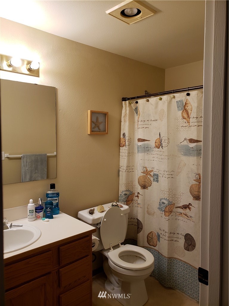 18301 Brandywine Court Southwest Rochester, WA 98579 - Photo 20 of 25 a bathroom with a sink a toilet and shower