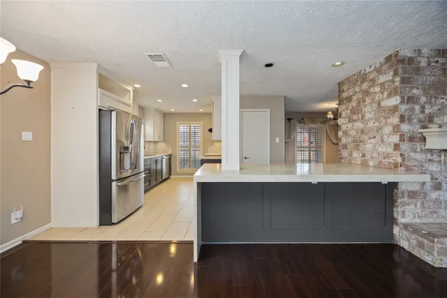 a view of livingroom with furniture and wooden floor