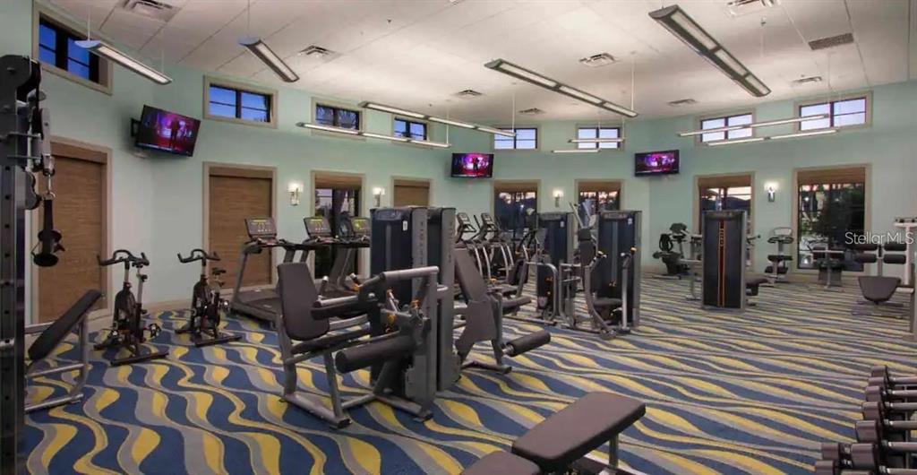 545 Ocean Course Avenue, Unit 545 Davenport, FL 33896 - Photo 27 of 32 a view of a room with gym equipment