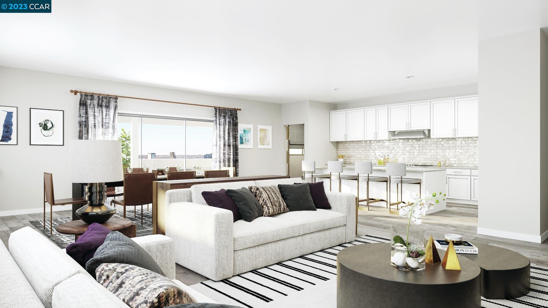 3612 Silicon Common Fremont, CA 94538 - Photo 1 of 1 a living room with furniture and a large window