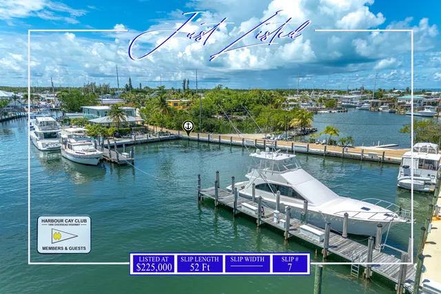 $225,000 | 1466 Overseas Highway, Unit SLIP 7, Marathon, FL 33050