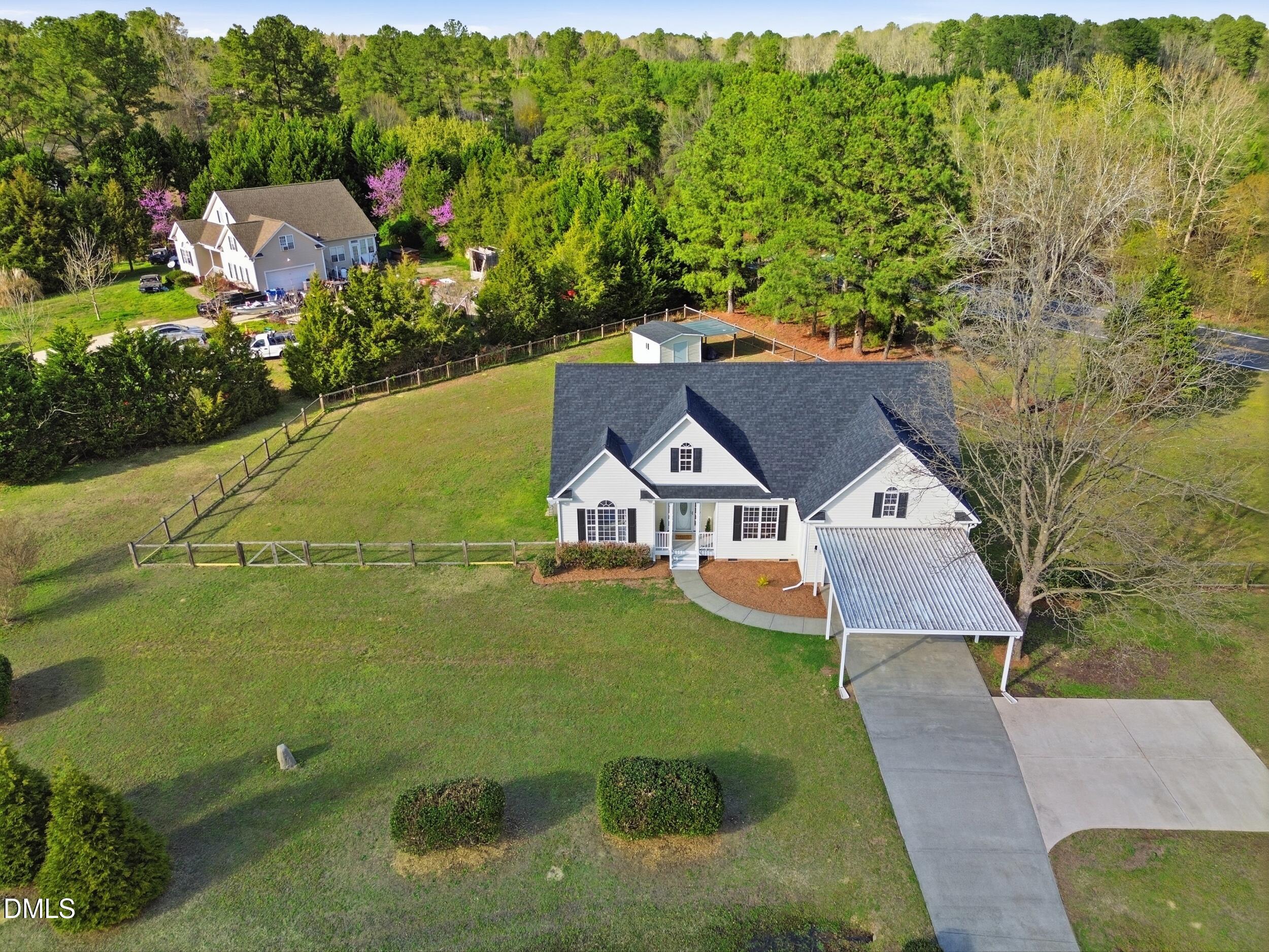 10 Kinderkamack Road Youngsville, NC 27596 - Photo 34 of 46 an aerial view of a house