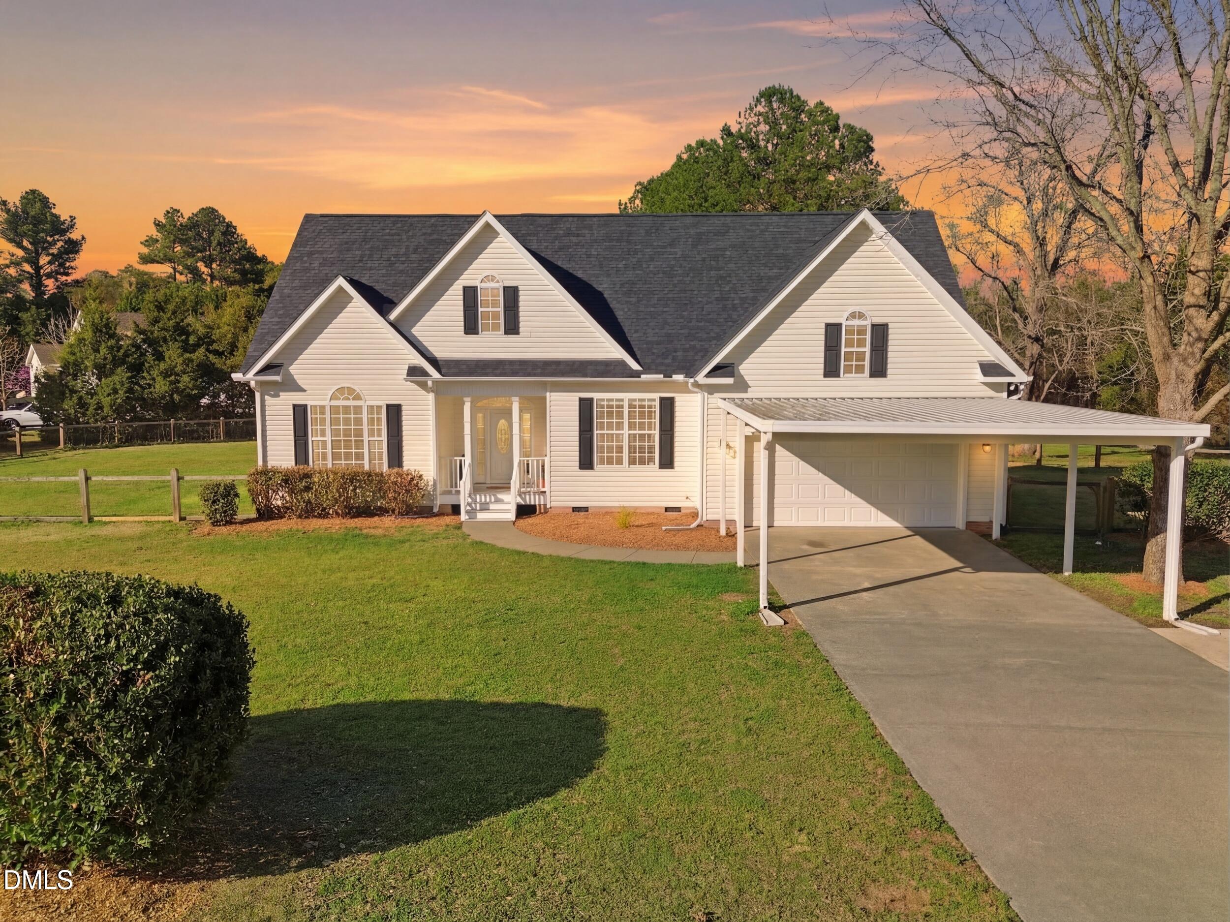 10 Kinderkamack Road Youngsville, NC 27596 - Photo 44 of 46 a front view of a house with a yard