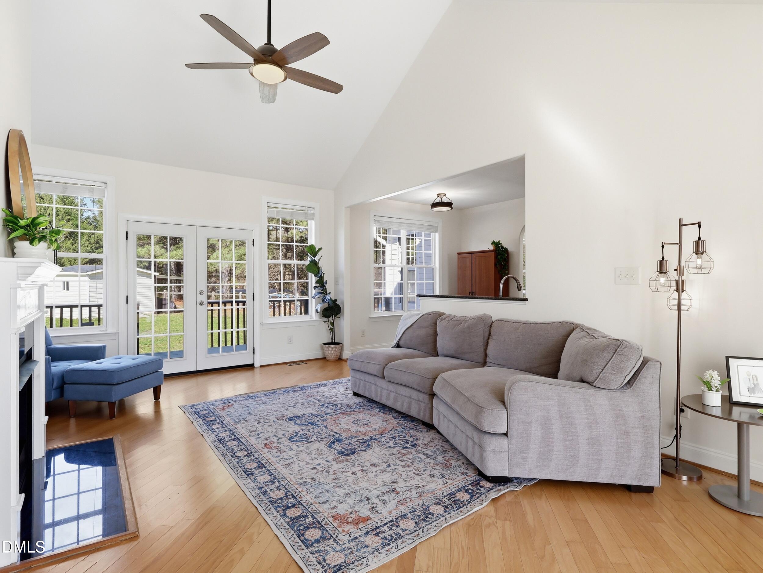 10 Kinderkamack Road Youngsville, NC 27596 - Photo 6 of 46 a living room with furniture rug and wooden floor