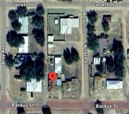 1608 Backus Street Paducah, TX 79248 - Photo 21 of 21 Map / location featuring property boundaries highlighted