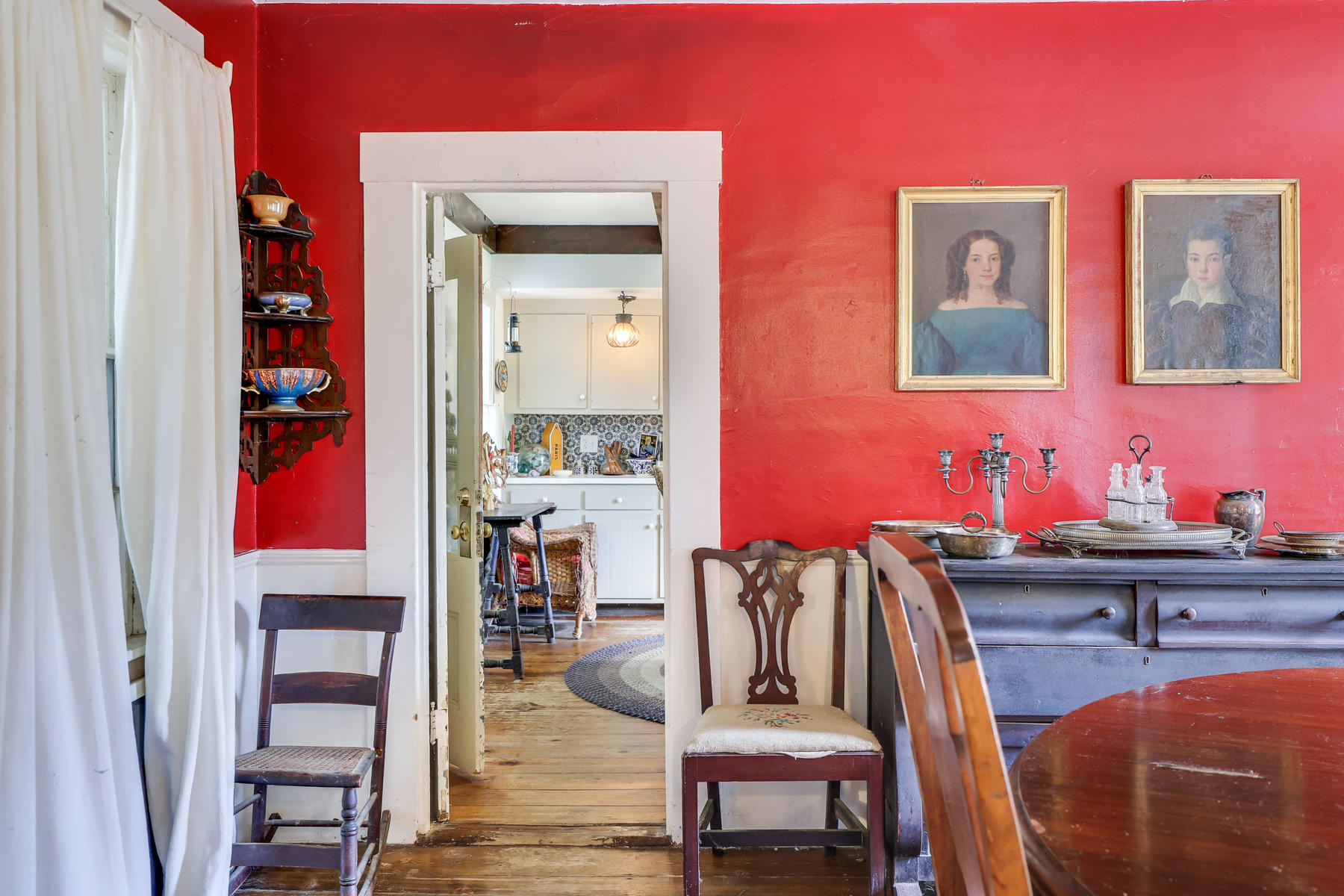 118 Old Stage Road Centerville, MA 02632 - Photo 11 of 41 a view of a dining room with furniture and wooden floor