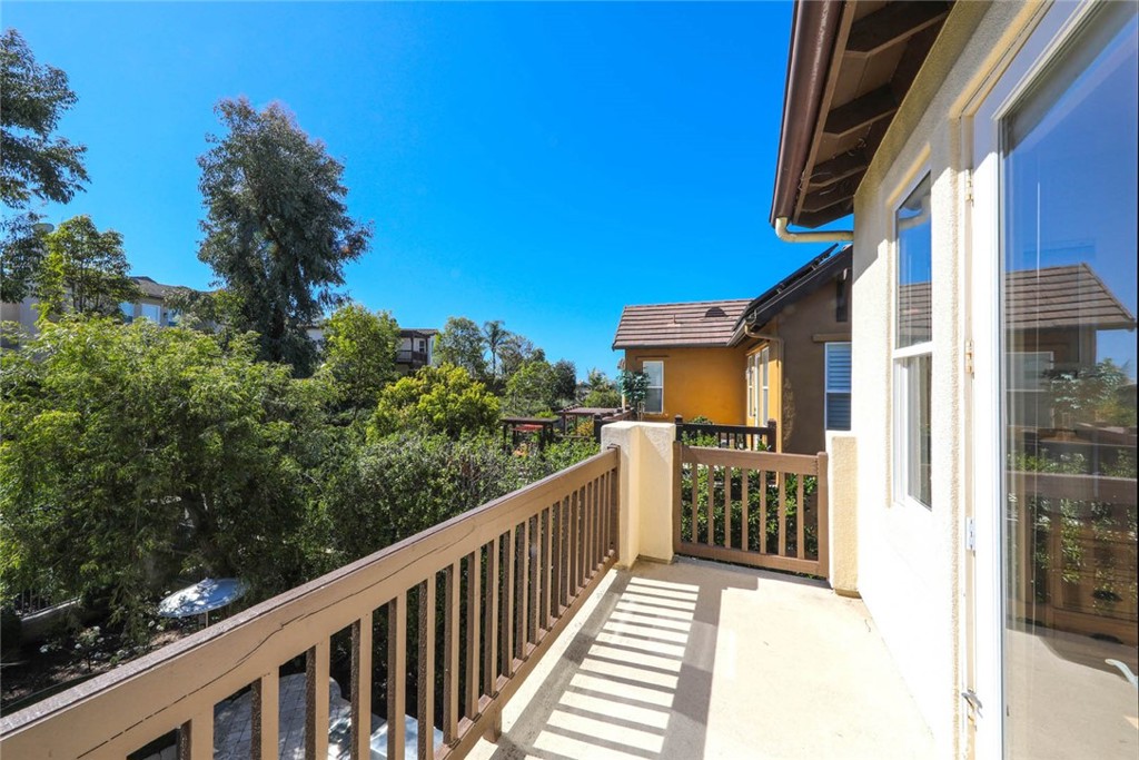 10 Cavaillon Newport Coast, CA 92657 - Photo 22 of 47 a view of a balcony with wooden fence and floor