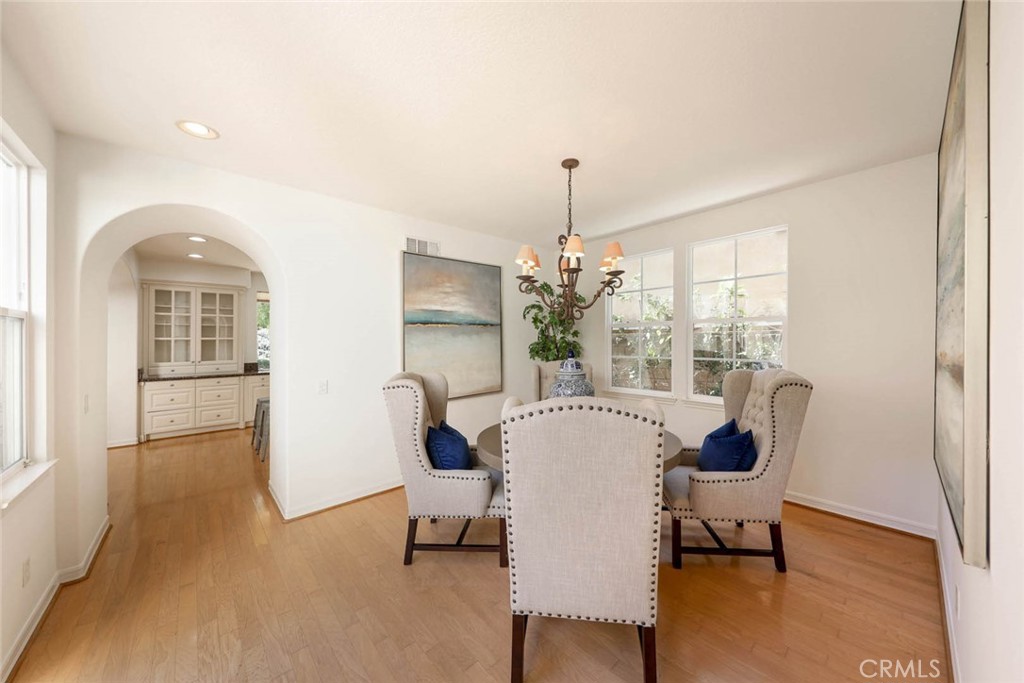 10 Cavaillon Newport Coast, CA 92657 - Photo 33 of 47 a view of a dining room with furniture window and outside view