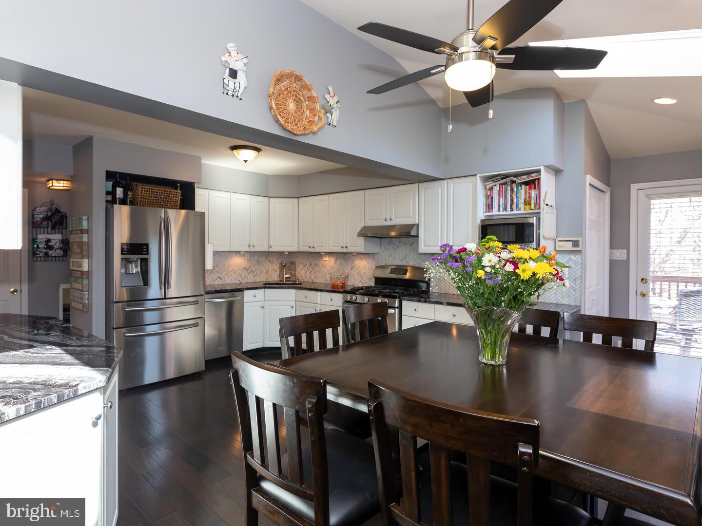 35 Cambridge Road Broomall, PA 19008 - Photo 14 of 37 Breakfast Area-Exit to Deck