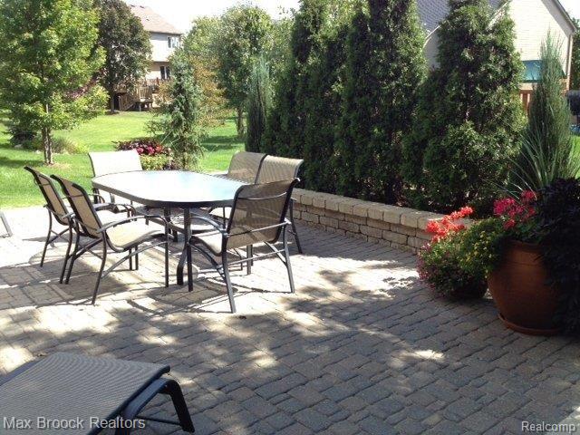 1064 Bloomview Circle Rochester, MI 48307 - Photo 3 of 16 Spacious Brick Paver Patio