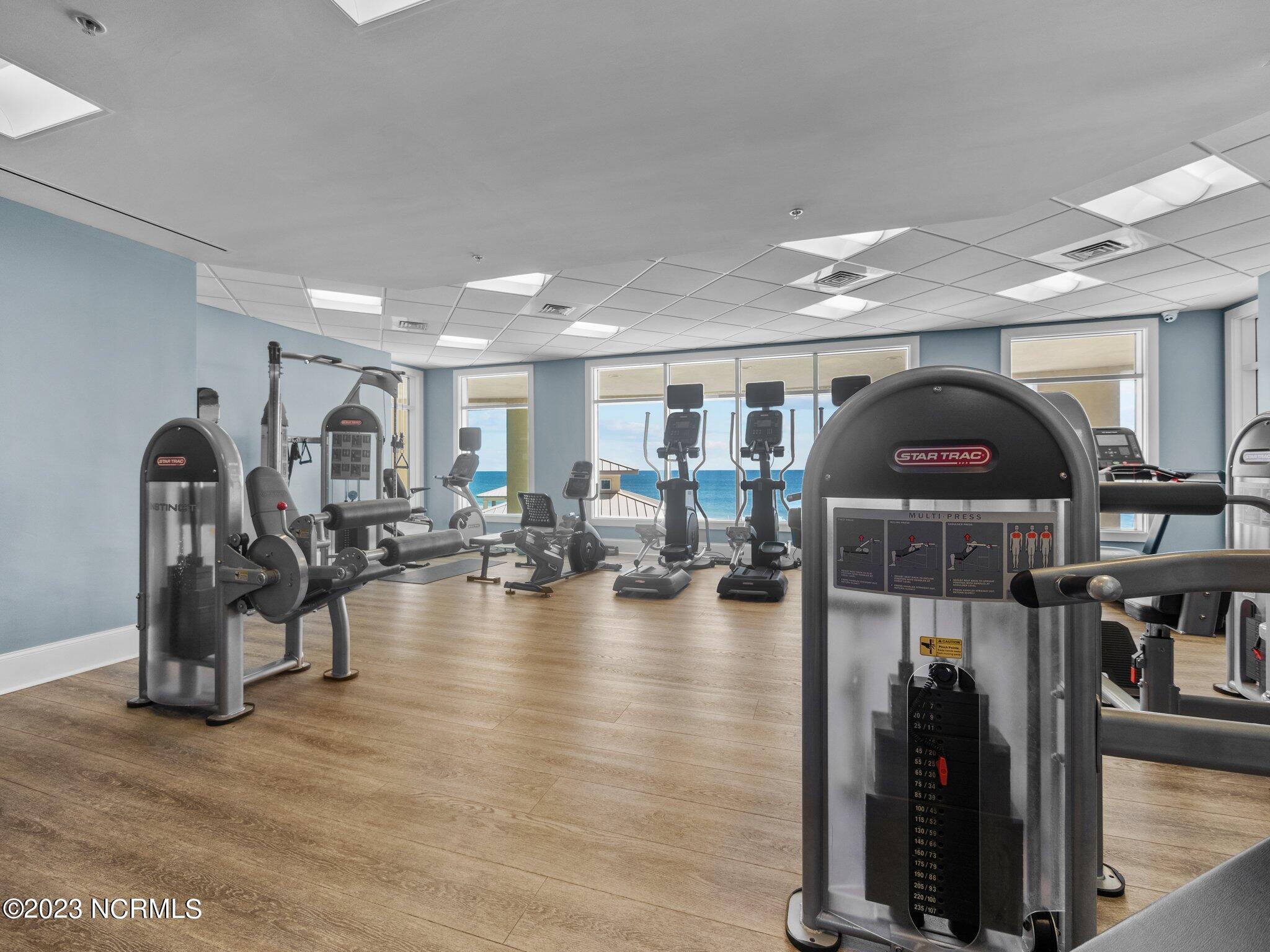 1435 Salter Path Road, Unit K4 Indian Beach, NC 28512 - Photo 35 of 56 Oceanfront Fitness Center