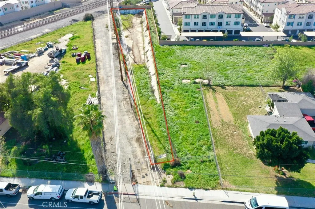 0 Jackson Street Riverside, CA 92505 - Photo 3 of 7 an aerial view of a house with garden space lake view and houses