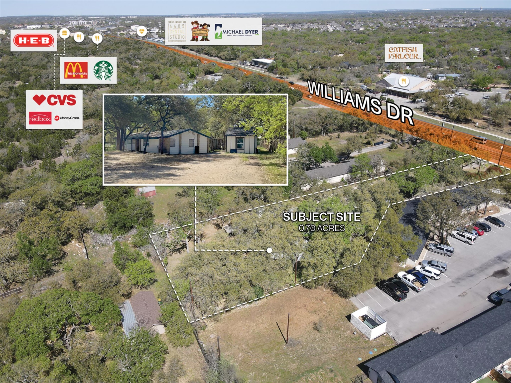 4138 Williams Drive Georgetown, TX 78628 - Photo 1 of 5 a view of city