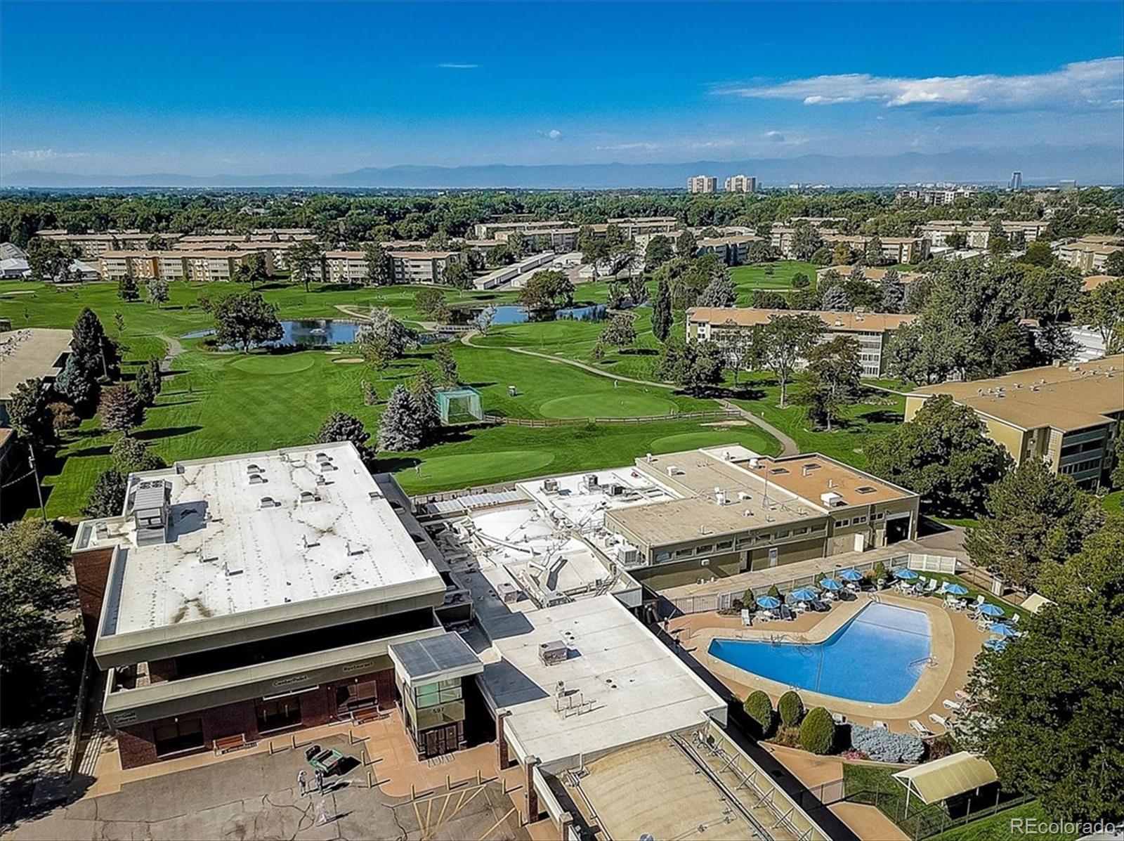 9155 Center Avenue, Unit 3B Denver, CO 80247 - Photo 28 of 50 an aerial view of a house with outdoor space