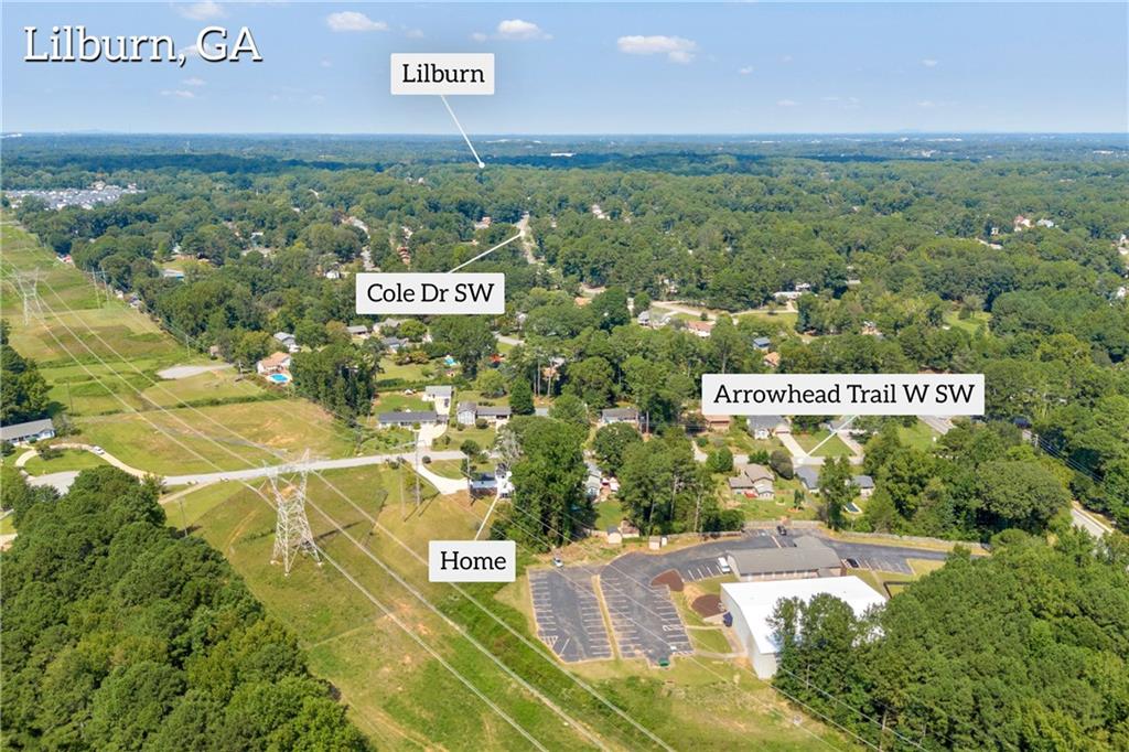 4872 Arrowhead Trail W Southwest Lilburn, GA 30047 - Photo 43 of 44 a view of a city