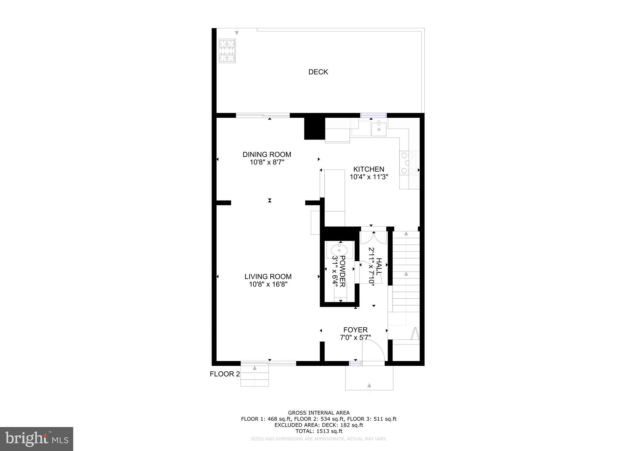 2320 Emerald Heights Court Reston, VA 20191 - Photo 41 of 44 a picture of a floor plan
