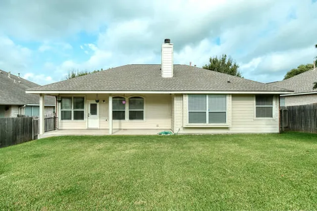 an empty room with closet