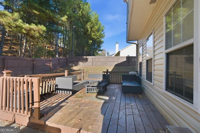 a view of deck with patio