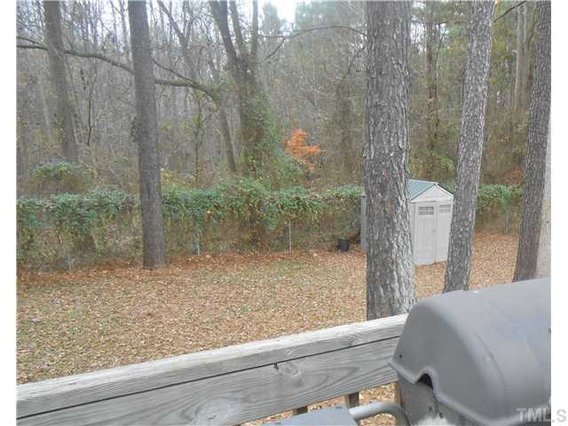 3108 Antelope Lane Raleigh, NC 27610 - Photo 11 of 11 Enjoy the private fenced in yard on the 10x10 deck!