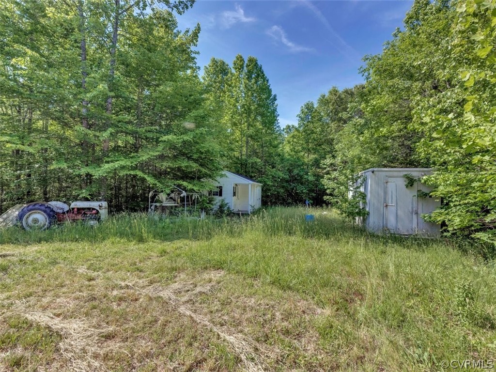 357 Belle Road Dillwyn, VA 23936 - Photo 4 of 29 a backyard of a house with lots of green space