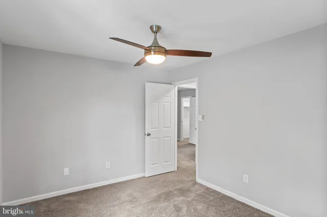 a view of empty room