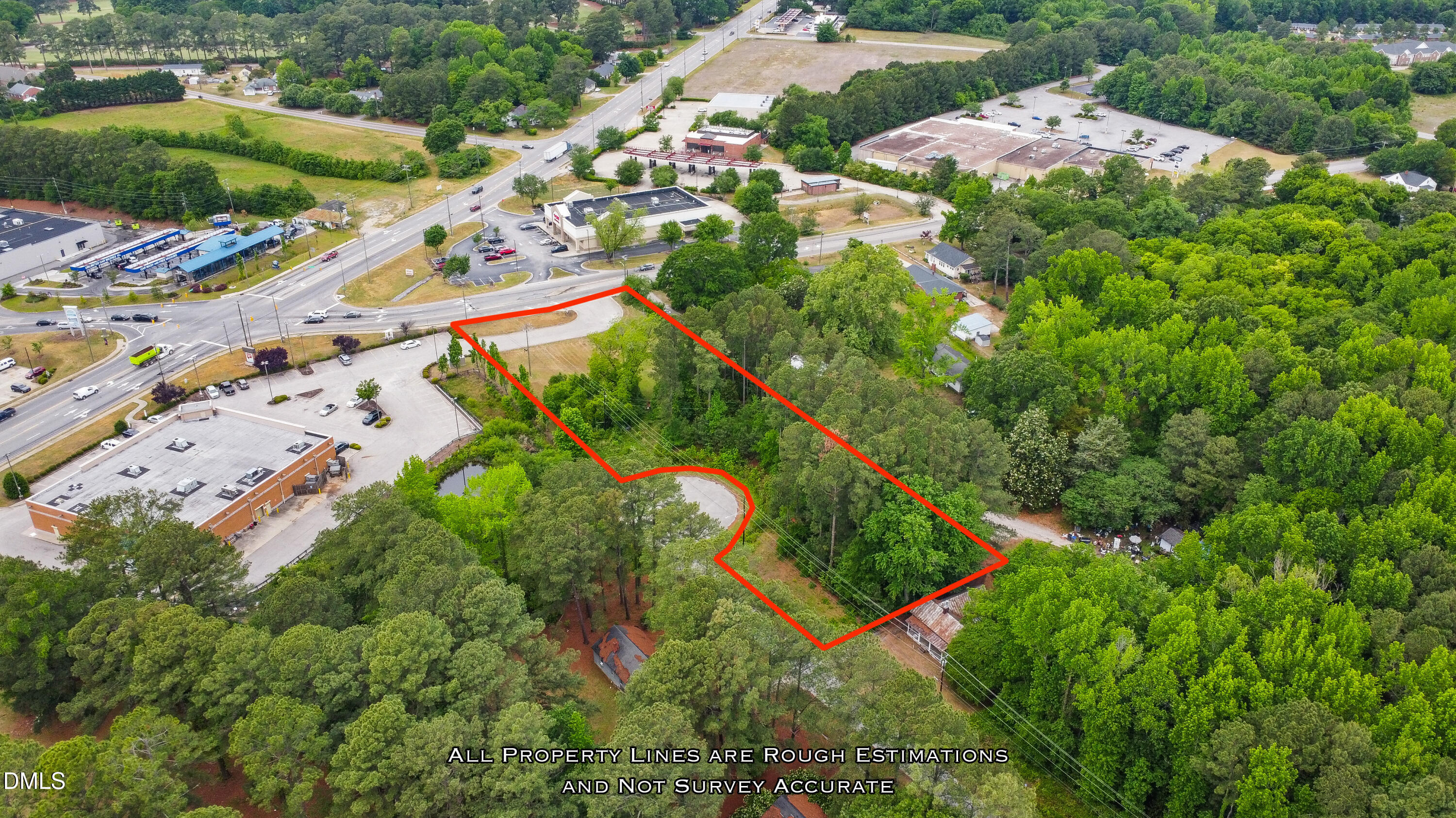 0 Goldrock Road Rocky Mount, NC 27804 - Photo 6 of 10 an aerial view of residential houses with outdoor space