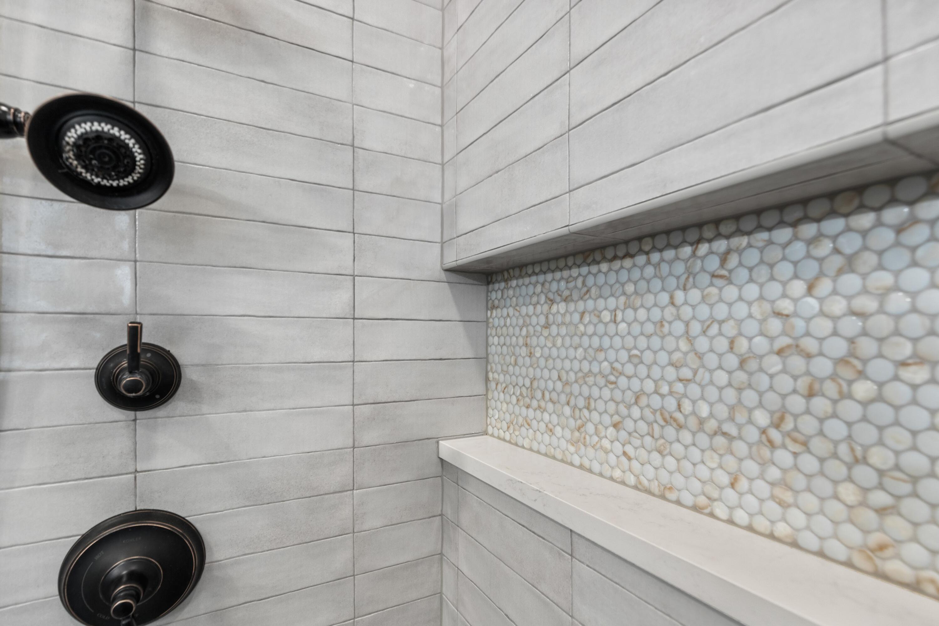 242 Cherry Street Chattanooga, TN 37403 - Photo 45 of 110 Gleaming Glass Tiled Shower