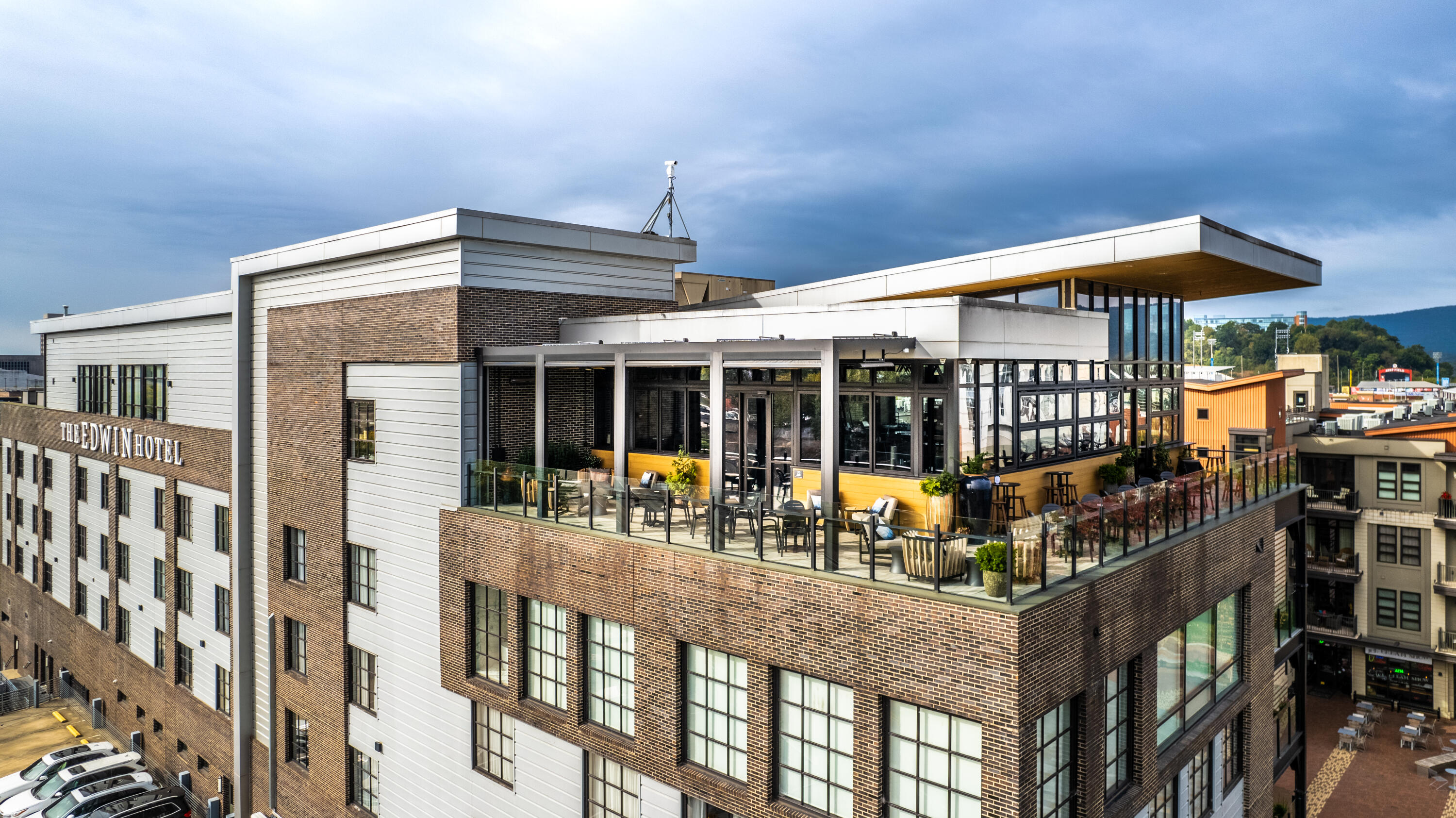 242 Cherry Street Chattanooga, TN 37403 - Photo 98 of 110 The Whiskey Thief atop the Edwin Hotel