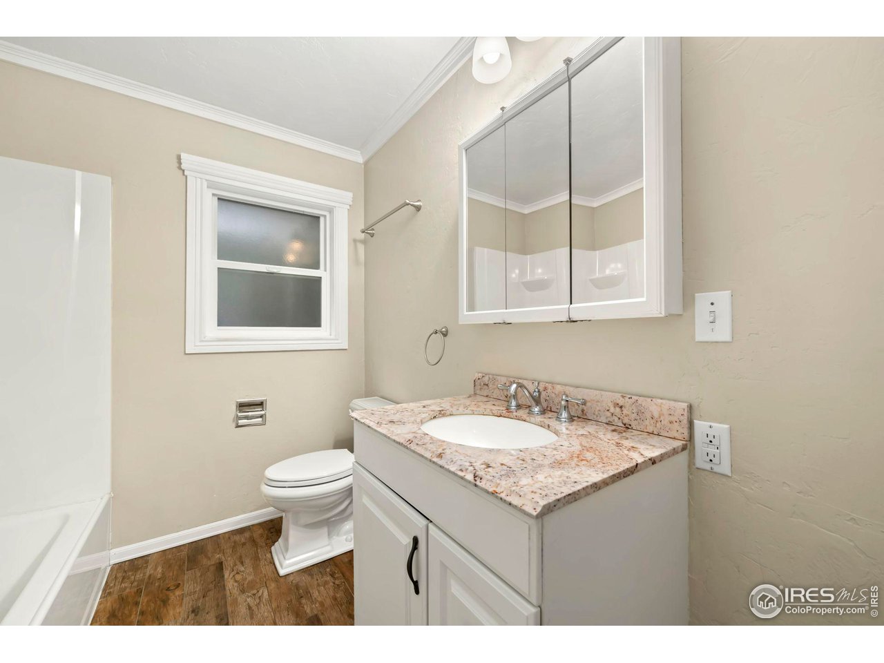 535 South Taft Hill Road Fort Collins, CO 80521 - Photo 17 of 26 Remodeled guest bath with stone countertop