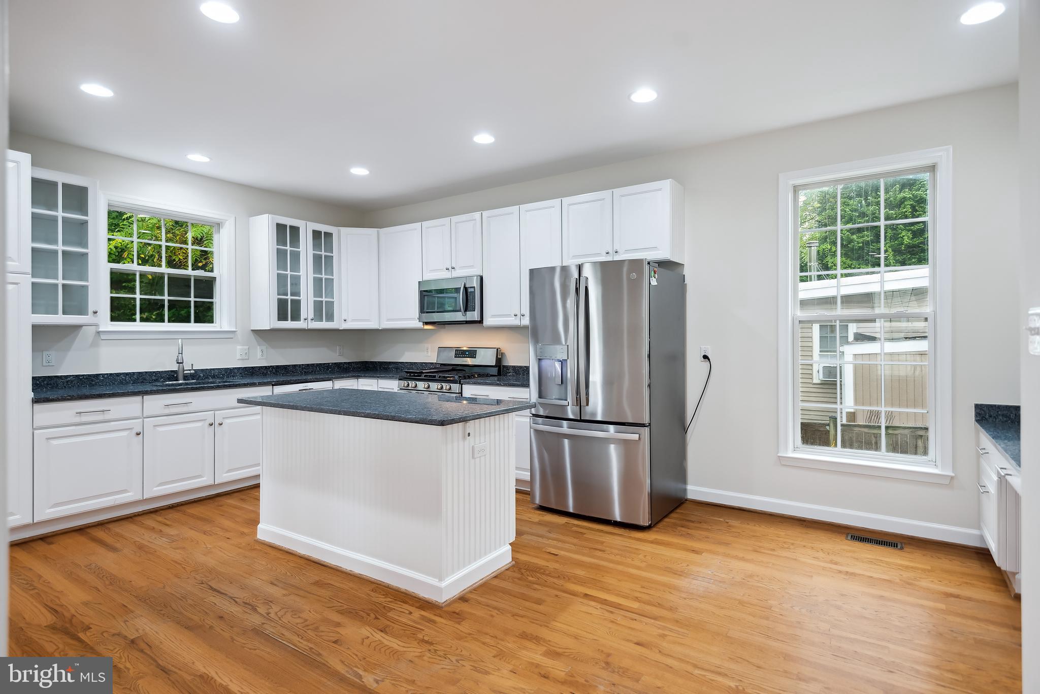 3303 Decatur Avenue Kensington, MD 20895 - Photo 27 of 94 Kitchen with Island and windows