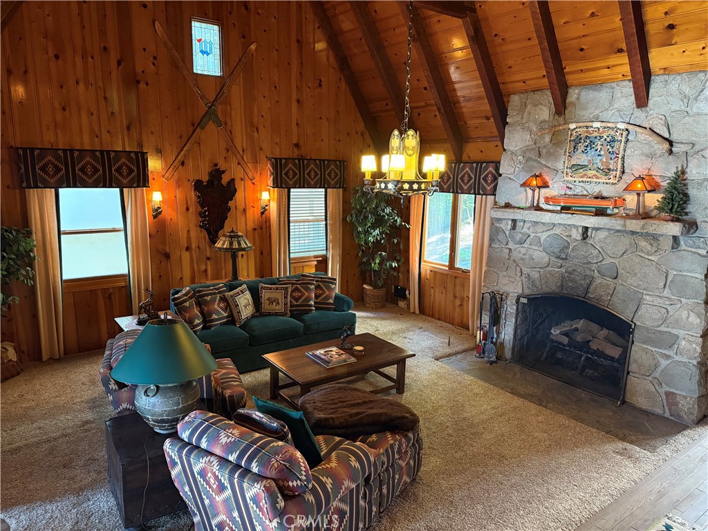 292 John Muir Road Lake Arrowhead, CA 92352 - Photo 4 of 4 Living Room