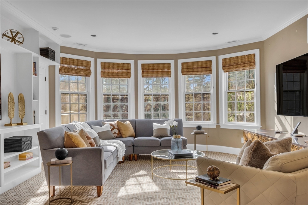 47 C Dana Road Boxford, MA 01921 - Photo 20 of 37 a living room with furniture and large windows