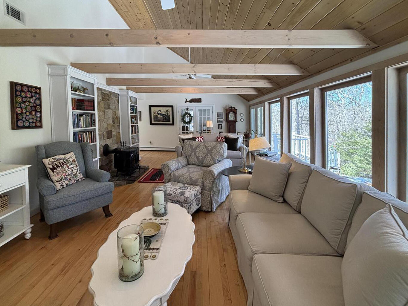 5 Morrison Road Round Pond, ME 04564 - Photo 12 of 46 Living Room