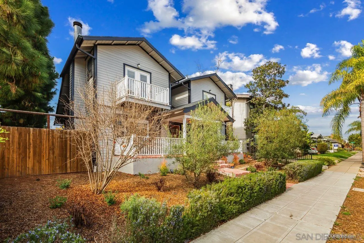 4112 Jackdaw Street San Diego, CA 92103 - Photo 34 of 34 a front view of a house with garden
