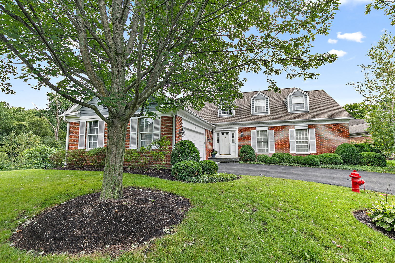 43 North Ravenscraig Lane Inverness, IL 60067 - Photo 61 of 67 a front view of a house with a yard and trees