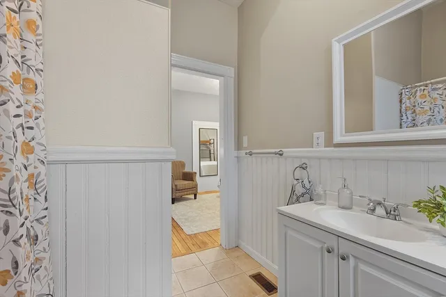 a view of a house with a outdoor space