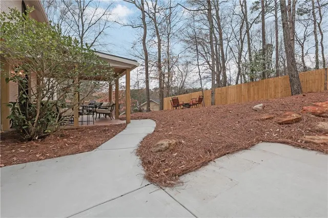 a view of outdoor space yard and patio