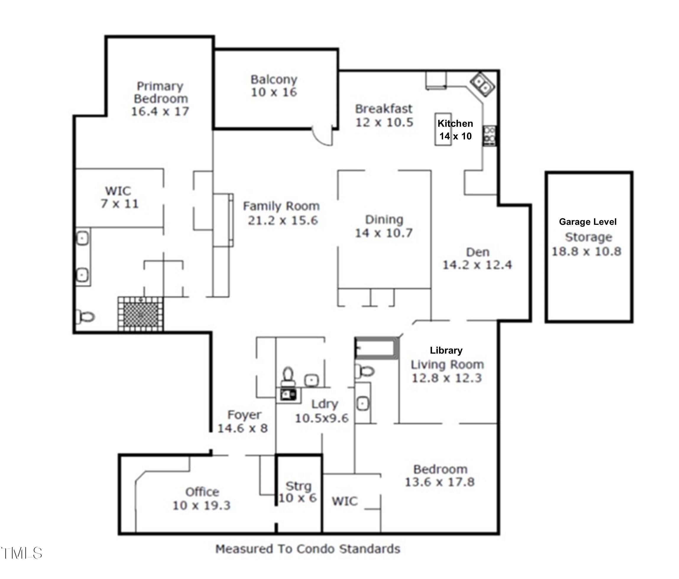 3700 Baron Cooper Pass, Unit 302 Raleigh, NC 27612 - Photo 67 of 67 Floorplan 3700 302 Baron Cooper Pass