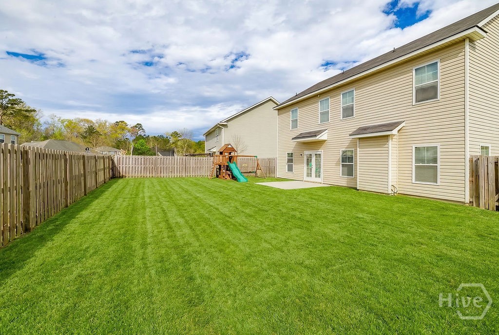 21 Castle Hill Road Savannah, GA 31419 - Photo 37 of 45 Back yard grass enhanced
