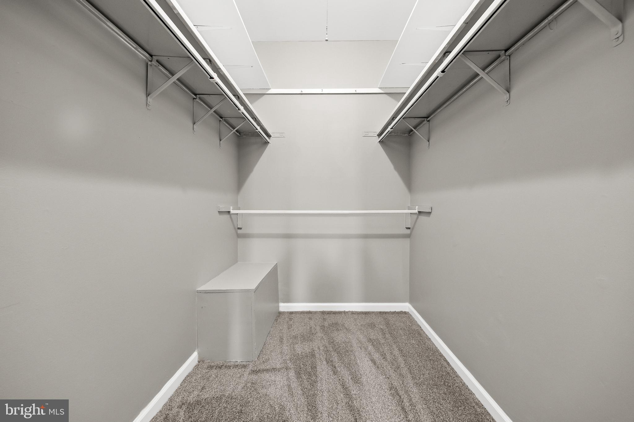 25 South Church Road, Unit 129 Maple Shade, NJ 08052 - Photo 14 of 24 a view of a room with racks on the wall