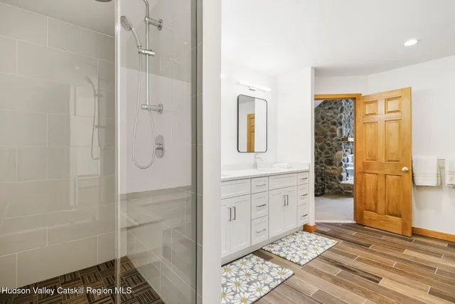 a view of bedroom with window