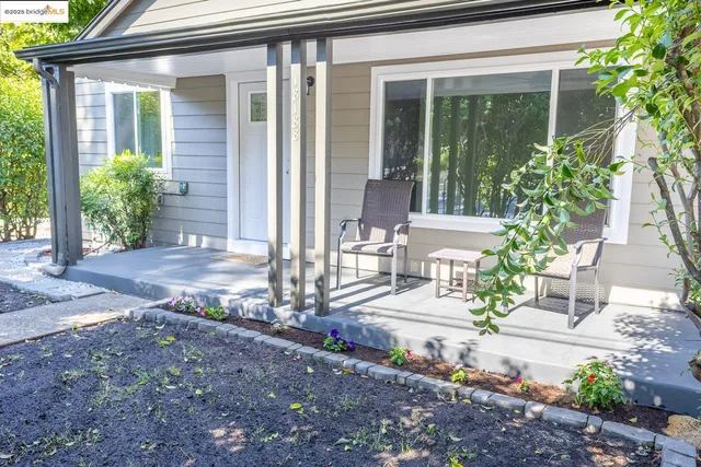 a view of entrance front of house